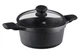 Кастрюля с антипригарным покрытием и крышкой Vinzer Kuro Induction Line 20 см, 2.2 л (50427) - изображение 1
