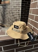 Летняя панама Stussy унисекс с логотипом Стуси для отдыха и города. Стильная панамка Стуси в спортивном стиле для лета Бежевий - изображение 3