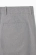 Штани чоловічі COS micro-houndstooth trousers - cropped 1217335001 Eur 48 Сірий - зображення 8