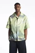 Сорочка чоловіча COS oversized printed short-sleeved shirt 1220858001 M Різнобарвний - изображение 2
