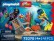 Набір іграшок Playmobil Police Поліцейський водолаз зі скарбом 72078 (4008789720788) - зображення 1