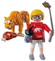 Набір іграшок Playmobil Animals and Friends Zoo: Тигр і відвідувач 72089 (4008789720894) - зображення 3