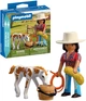 Набір іграшок Playmobil Duo Pack Ковбойка з лошам 72026 (4008789720269) - зображення 2