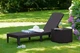 Шезлонг раскладной пластиковый Keter Allibert Jaipur Sun lounger (17205843) Коричневый - изображение 2