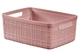 Корзина для хранения Curver Jute S 5 л (01904) Розовый - изображение 1