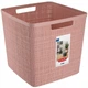 Корзина для хранения Curver Jute 17 л (01906) Розовый - изображение 2