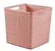 Корзина для хранения Curver Jute 17 л (01906) Розовый - изображение 3