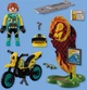 Набір іграшок Playmobil Cars: Позашляховий мотоцикл 72065 (4008789720658) - зображення 3
