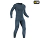 M-Tac термобілизна Active Level I, Dark Grey Melange, XL (70010012-XL) - зображення 2
