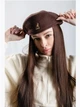Kangol берет коричневий кепка шапка кангол вовна - изображение 1