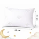 Детская подушка PAPAELLA SOFT 40×60 см гипоаллергенная, искусственный пух, для детей от 3 лет (8-36365) - изображение 6