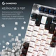 Бездротова механічна клавіатура GamePro Asgard Valhalla (MK160W Pro) 75% QLAB orange switches - зображення 9