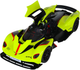 Автомодель Techno Drive Aston Martin Valkyrie жёлтый 1:18 (250937AMVKLG) - изображение 9