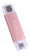 Внешний накопитель SSD, 1Tb, Transcend ESD310, Pink (TS1TESD310P) - изображение 2