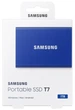 Внешний накопитель SSD, 1Tb, Samsung T7, Blue (MU-PC1T0H/WW) - изображение 7