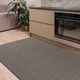 Килим безворсовий на гумовій основі Dakaria Style Run 003/brown 1.50x2.10 м темно коричневий - зображення 3