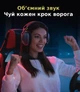 Ігрові бездротові навушники Onikuma B2I з мікрофоном, Bluetooth 5.3 + 2.4G + Type-C, звук 7.1, для ПК, PS4, PS5, телефону Black - зображення 3