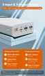Универсальная мобильная батарея Romoss Sense8+ 30000mAh White (PHP30-401-02) - изображение 4