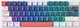 Klawiatura przewodowa Machenike K500-B61 Brown Switch White/Blue (6975971290320) - obraz 1