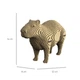 Картонный 3D пазл-конструктор "Cartonic 3D Puzzle CAPYBARA" Капибара - изображение 3