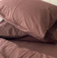 Простынь Евро Lavson Вареный хлопок Washed Cotton 260х230 Шоколад - изображение 2