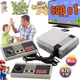 Ігрова приставка GAME NES 7724 Retro 620 ігор з 2 джойстиками, 8 біт консоль підключення RCA, ретро приставка для телевізора Nintendo стиль для дітей та дорослих - зображення 3