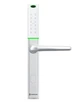 Розумний дверний біометричний замок SEVEN LOCK SL-7763BF white - изображение 7