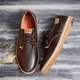 Спортивные кожаные туфли Arizona Brown 45 - изображение 7