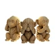 Картонный 3D пазл-конструктор "Cartonic 3D Puzzle MONKEYS TRIO" Обезьянки 3в1 - изображение 2