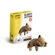 Картонный 3D пазл-конструктор "Cartonic 3D Puzzle SLEEPY KITTEN" Котик 2 - изображение 1