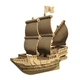 Картонний 3D пазл-конструктор "Cartonic 3D Puzzle PIRATE SHIP" Піратський корабель - зображення 2