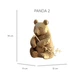 Картонний 3D пазл-конструктор "Cartonic 3D Puzzle PANDA FAMILY" Панда 2в1 - зображення 3
