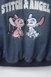 Подростковая ветровка-бомбер для девочки Zara STITCH & ANGEL DISNEY 5854/612 148 см Голубой - изображение 4