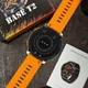Наручний розумний годинник Modfit Base T2 Gold-Orange яскравий - изображение 9