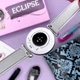 Наручний розумний годинник Modfit Eclipse Silver Steel стриманий - изображение 6