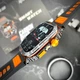 Наручний розумний годинник Modfit Carbon Quad Orange яскравий - зображення 5