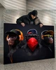 Картина на полотні поп-арт три мавпи в офіс 60х90 см - «Monkey Gang» - изображение 8
