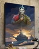 Картина на полотні Патріотичний Арт ВМС України Подарунок для військового - 40х60 см - изображение 2