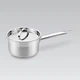 Ковш кухонный из нержавеющей стали с крышкой Maestro 16 см, 1.5 л (MR-3511-16S) - изображение 1
