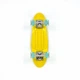 Скейт пенни борд Best Board 55 см со светящимися PU колесами 6 см, ABEC-7, до 70 кг Желтый - изображение 3