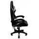 Крісло геймерське ігрове Bonro B-810 White (42300050) - зображення 5