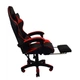 Кресло геймерское игровое Bonro B-810 Red с подставкой для ног (42300049) - изображение 6