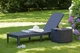 Шезлонг раскладной пластиковый Keter Allibert Jaipur Sun lounger (17205843) Антрацит - изображение 4