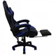 Кресло геймерское игровое Bonro B-810 Blue с подставкой для ног (42300047) - изображение 3