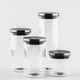 Ємність для зберігання сипких продуктів скло Vinzer 1500 мл (50237) - зображення 5