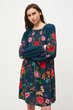 Платье мини oversize принтованое Medicine XS - изображение 3