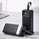 Повербанк 30000 mah потужний павербанк для роутера powerbank з ліхтариком і швидкою зарядкою 22.5w до вай фай роутеру умб для телефону смартфона - зображення 1