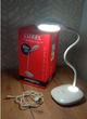 Світильник світлодіодний настільний акумуляторний Luxel 6w (білий) +usb, нічник (TL-04W) - зображення 1