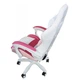 Крісло геймерське ігрове Bonro Lady 807 рожево-біле (42300098) - зображення 6