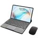 Клавиатура-подставка беспроводная Smart Keyboard + Мышка для Teclast P50 Ru+En Black - изображение 11